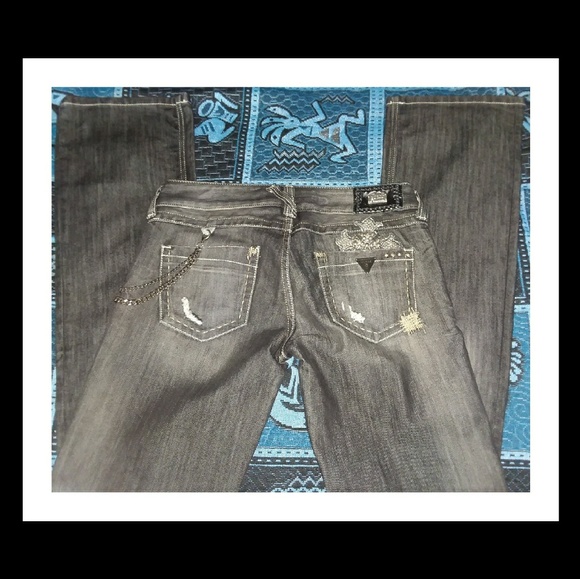 GUESS PREMIUM DAREDEVIL Bootcut jeans..$FIRM - Picture 4 of 7